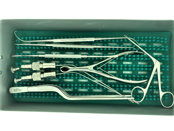 BR46-90000 - OFFICE BALLOON SINUS SET w/Sterilization Tray *GERMAN STAINLESS STEEL / OR GRADE INSTRUMENTS